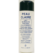 Peau Claire Beauty body lotion With vitamin E 	Cosmetics